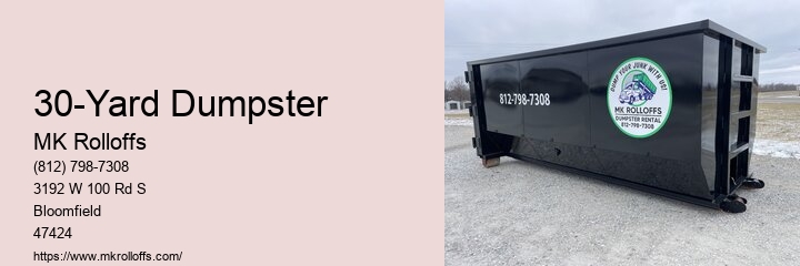 Dumpster Rental Rules