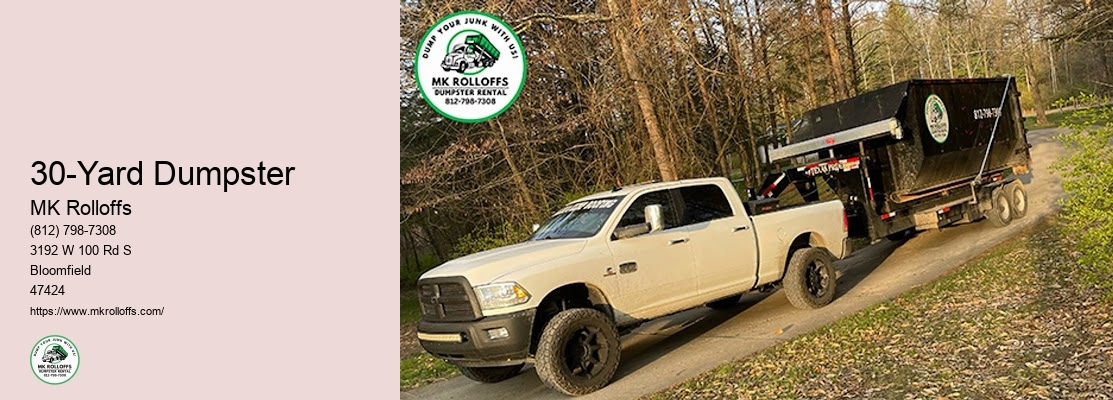 Residential Dumpster Rental Near Me