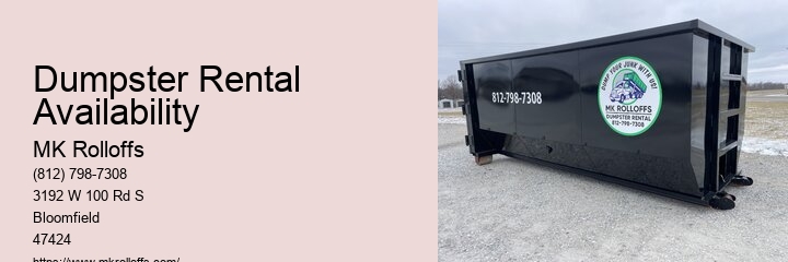Dumpster Bin Rental