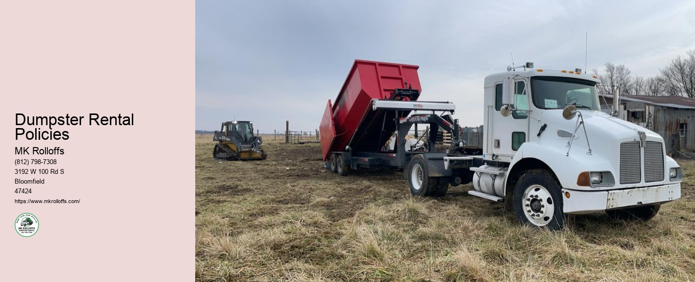 Landscaping Dumpster