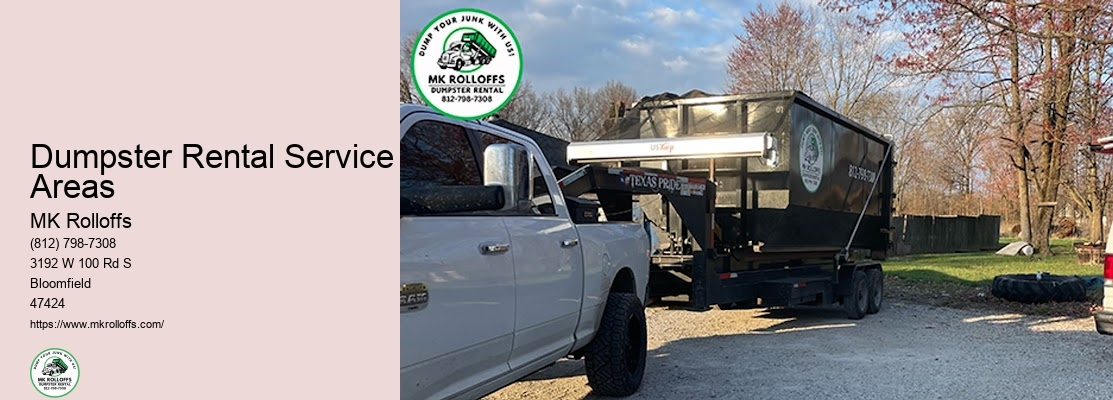 Dumpster Rental Specifics