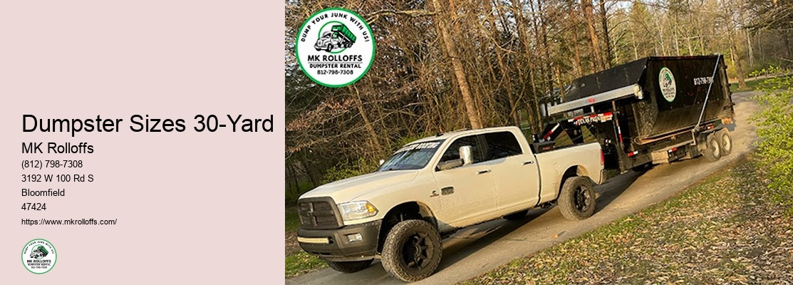 Dumpster Rental Availability