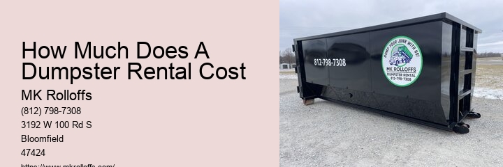 Dumpster Rental Locations