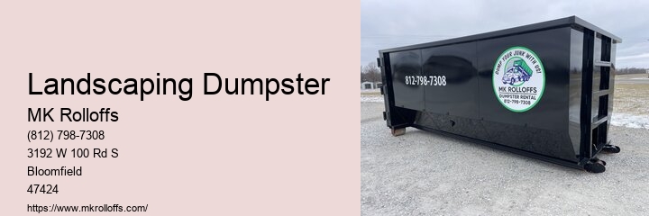 Dumpster Pick-Up