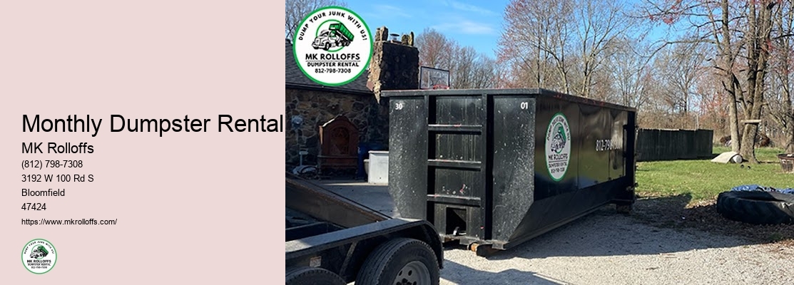 Small Dumpster Rental Cost