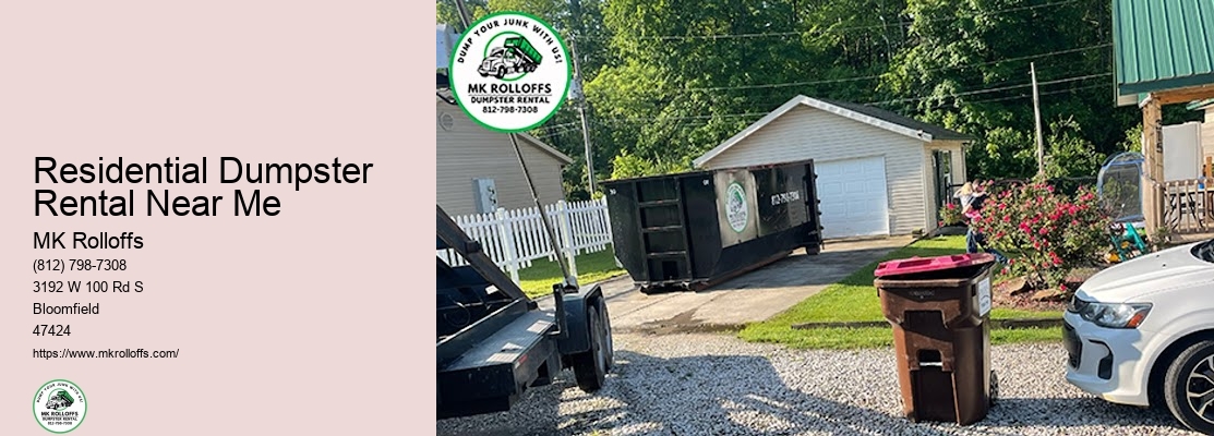 Dumpster Rental Policies